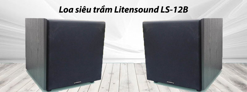 Loa siêu trầm Litensound LS-12B - dàn karaoke gia đình
