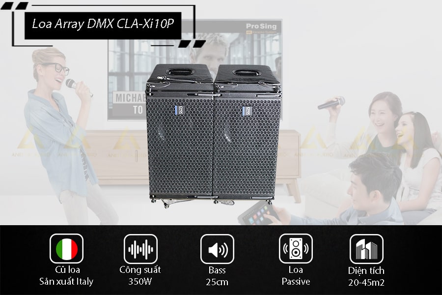 Loa Array DMX CLA-Xi10P 05