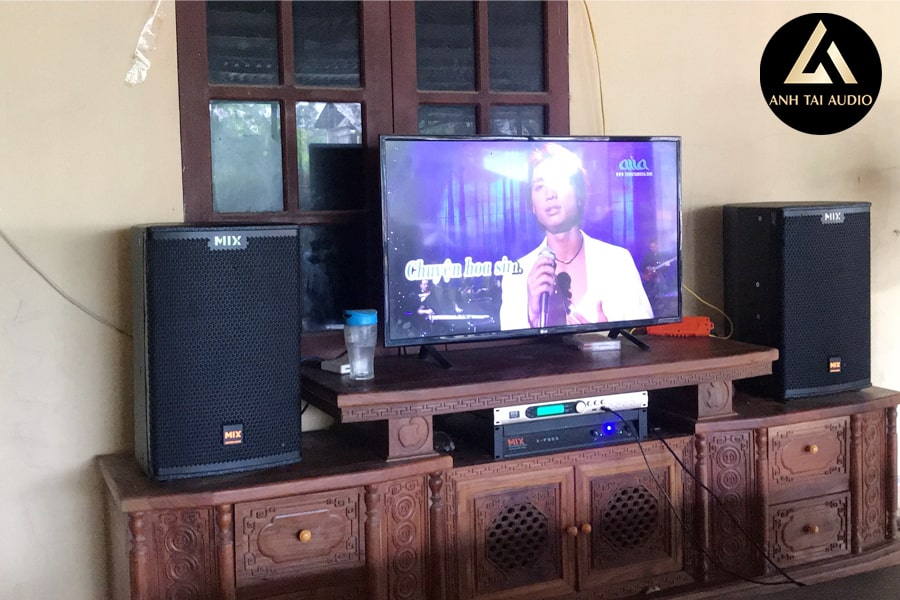 Bộ dàn karaoke gia đình Mixpro được lắp đặt cho khách hàng tại Thanh Hoá