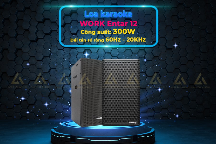 Loa karaoke WORK Entar 12 giá ưu đãi