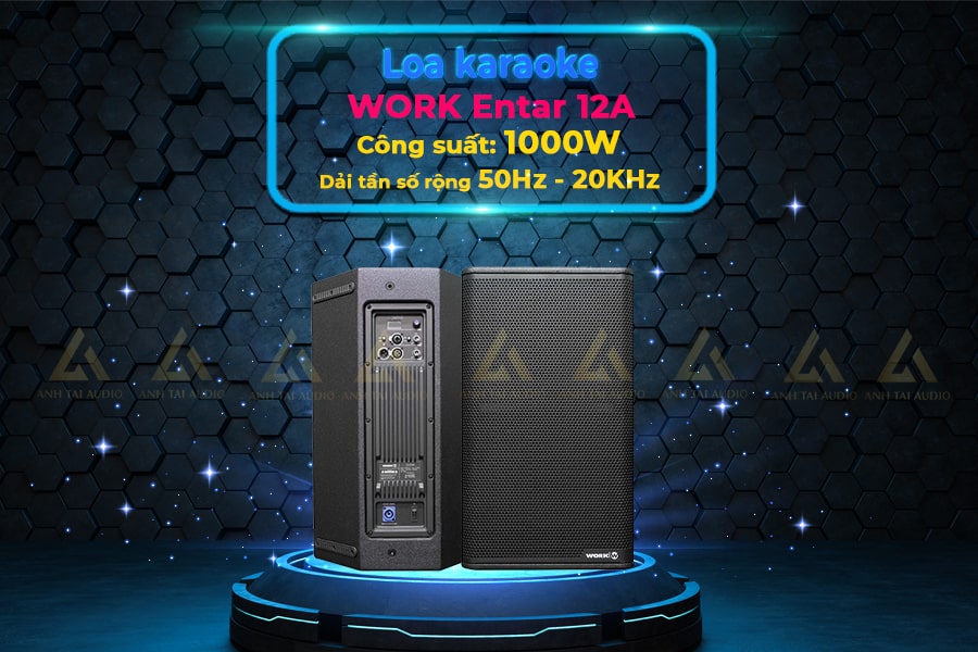 Loa karaoke WORK Entar 12A chính hãng