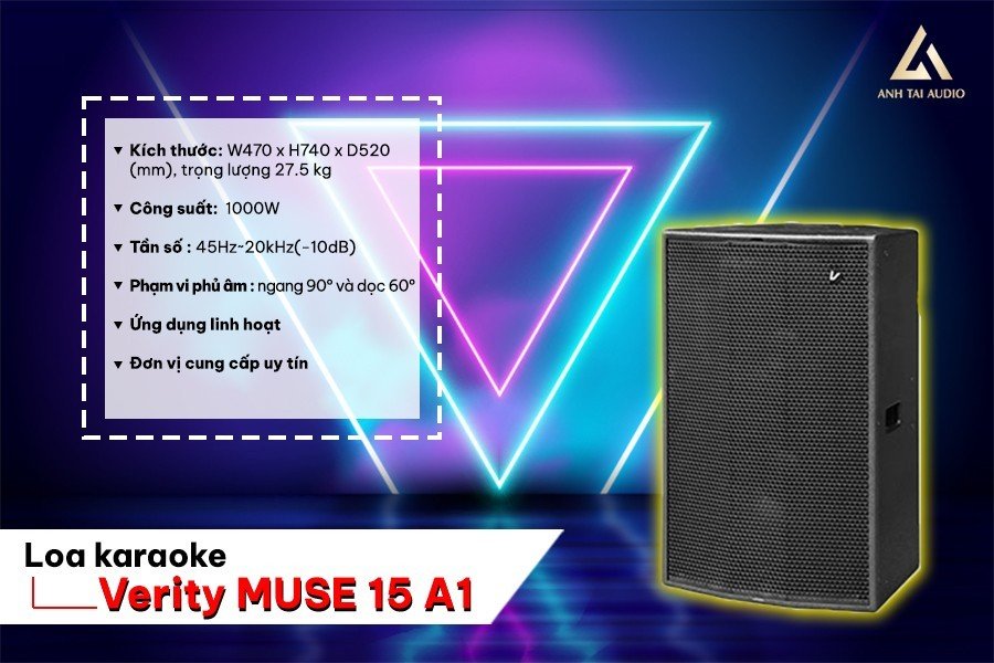 Karaoke Verity MUSE 15 A1