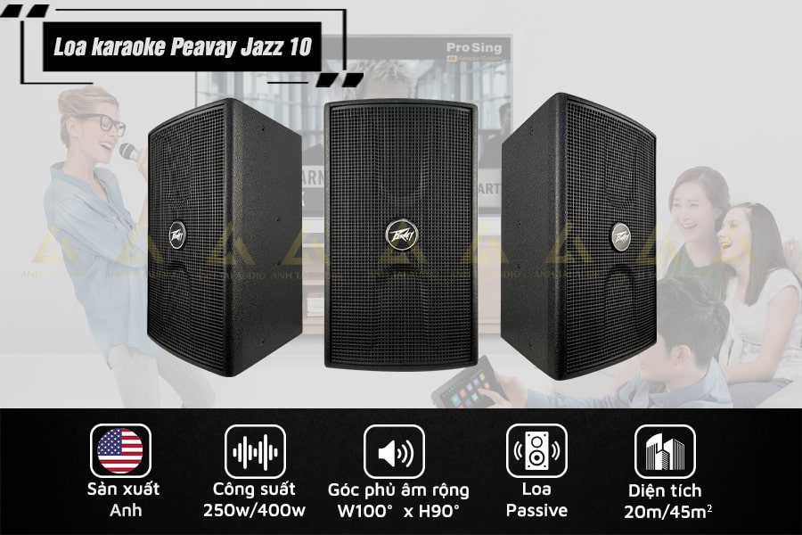 Loa Karaoke Peavay Jazz 10 