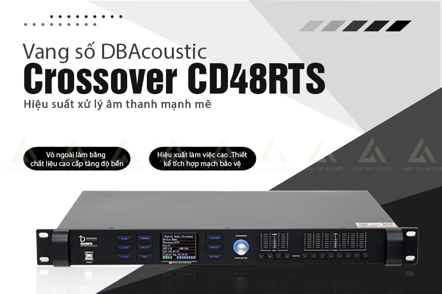 Thiết kế vang số DBAcoustic Crossover CD48RTS