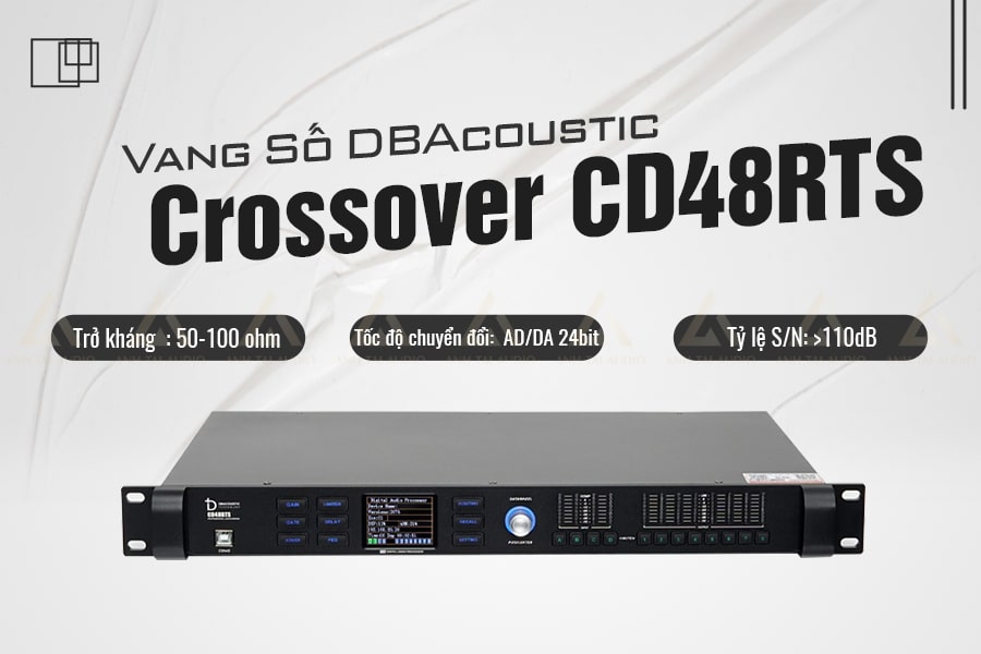 Công suất vang số DBAcoustic Crossover CD48RTS