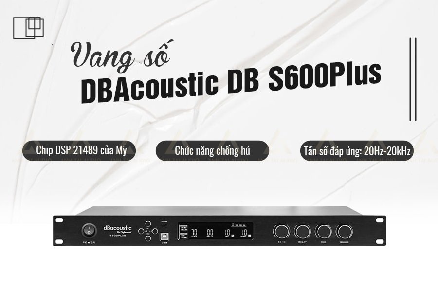 Công suất Vang số Dbacoustic db S600plus
