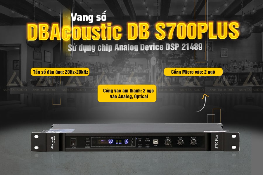 Công suất vang số DBAcoustic DB S750PLUS