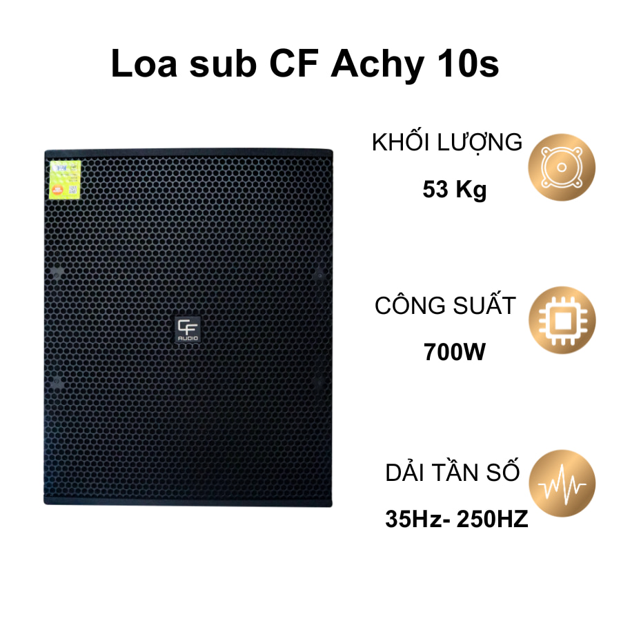 Loa sub CF Achy 10s