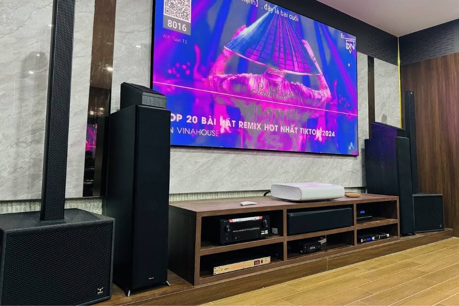 Tiêu chí lắp đặt dàn karaoke gia đình tại nhà anh Minh Phú Thọ